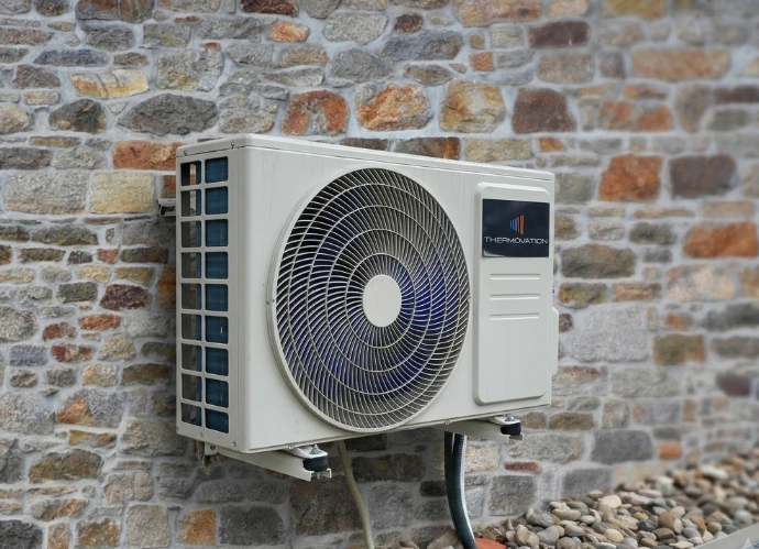 Kompakte Wärmepumpe